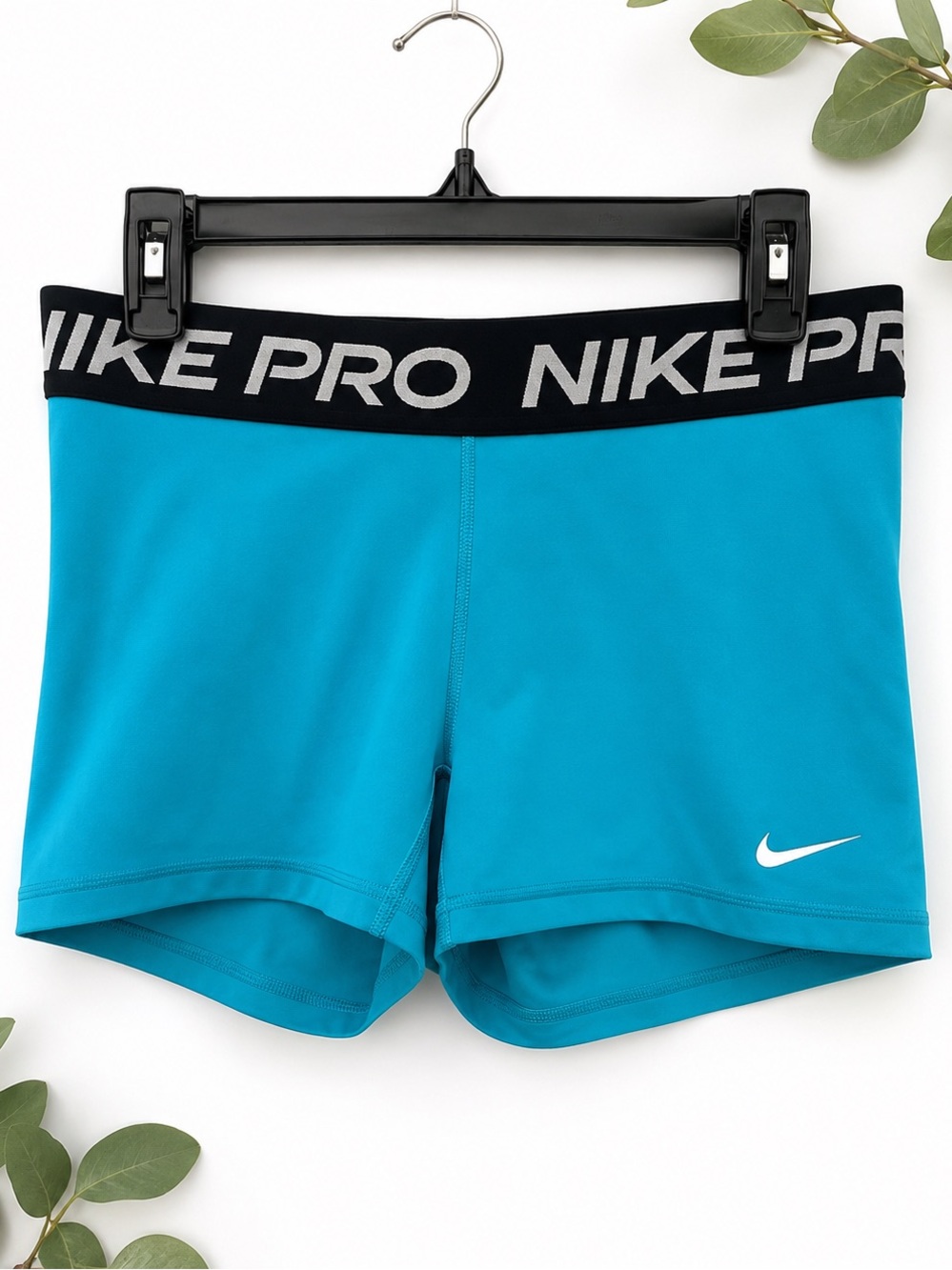 Nike Pro Women's Teal Athletic Performance Shorts